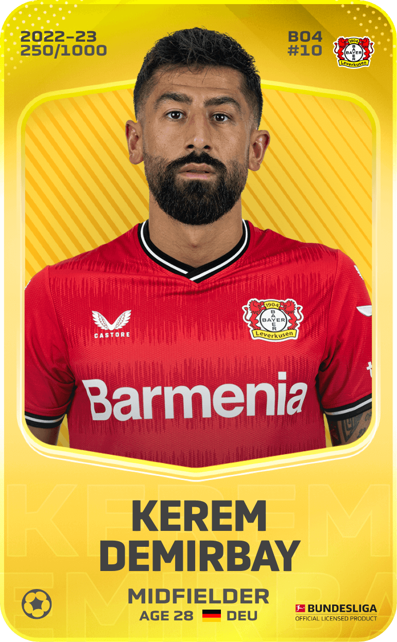 Kerem Demirbay 2022-23 • Limited 250/1000