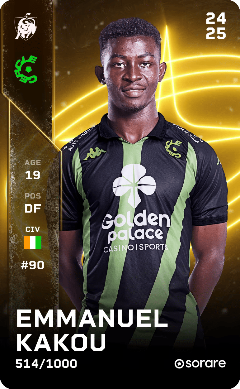 Emmanuel Kakou 2024-25 • Limited 514/1000