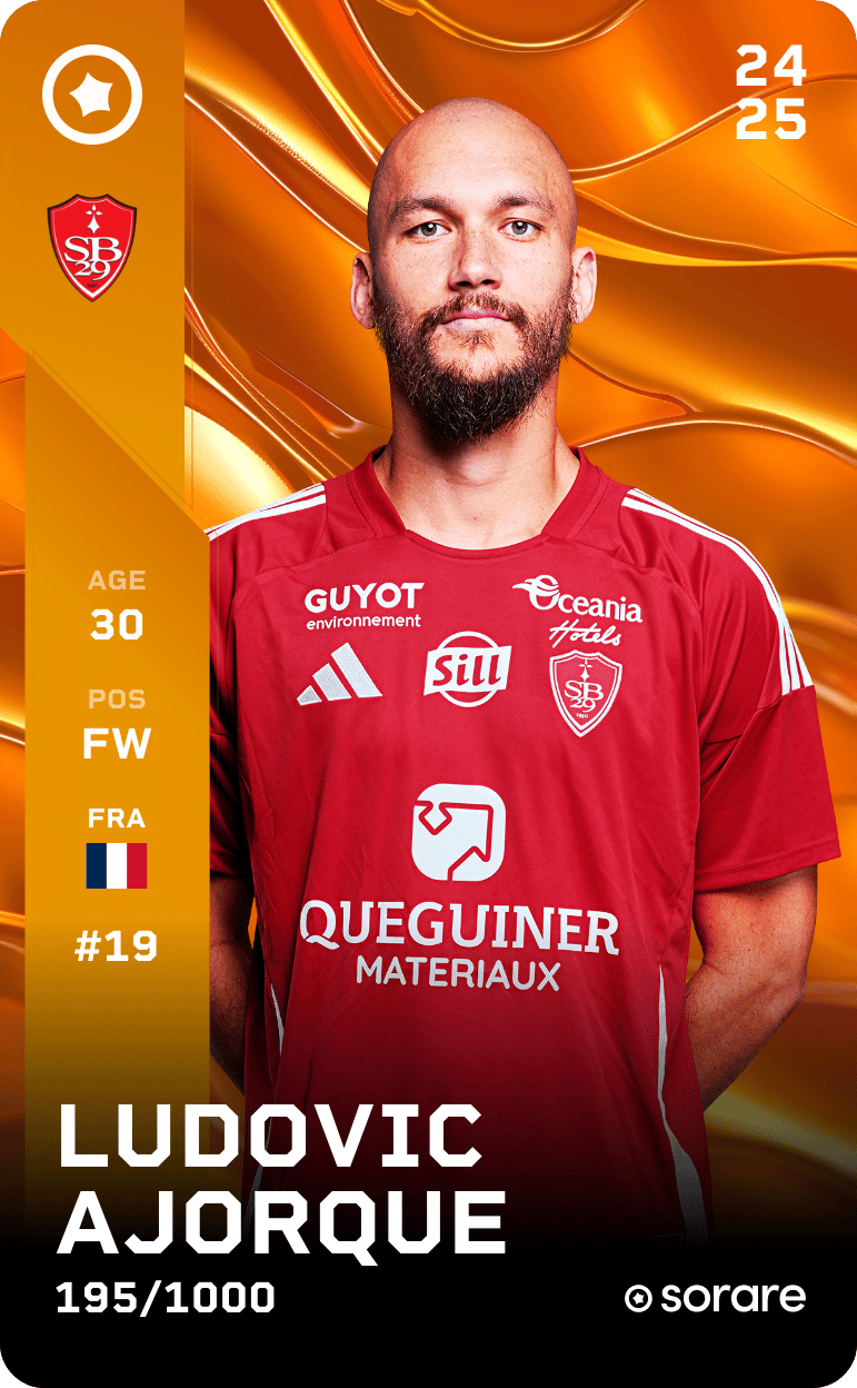 Ludovic Ajorque 2024-25 • Limited 195/1000