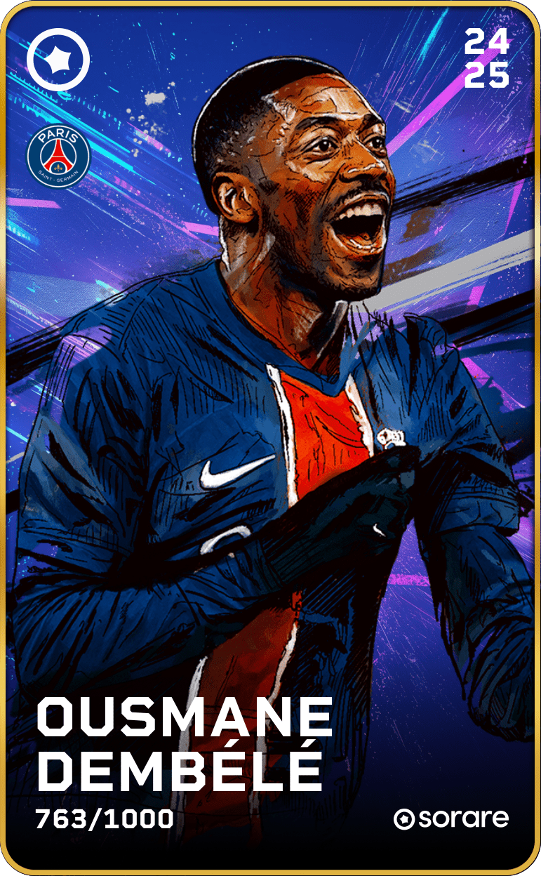 Ousmane Dembélé 2024-25 • Limited 763/1000