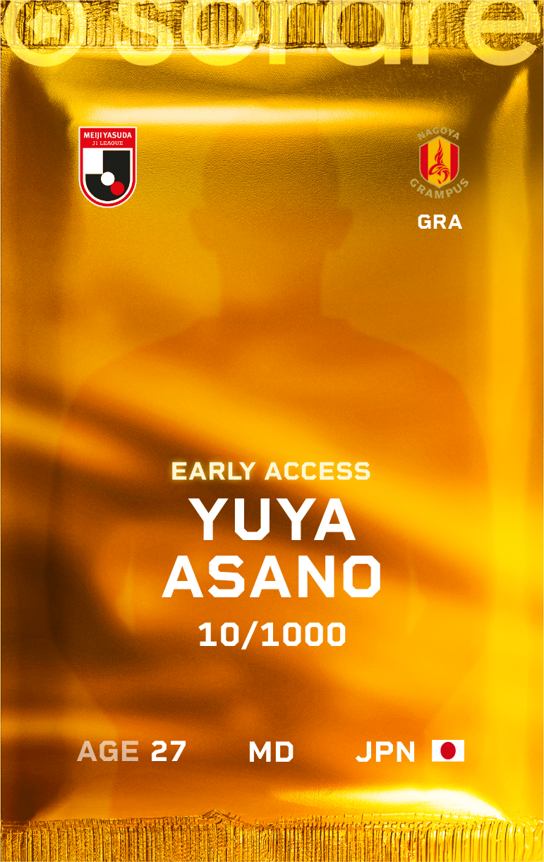 Yuya Asano 2025-26 • Limited 10/1000