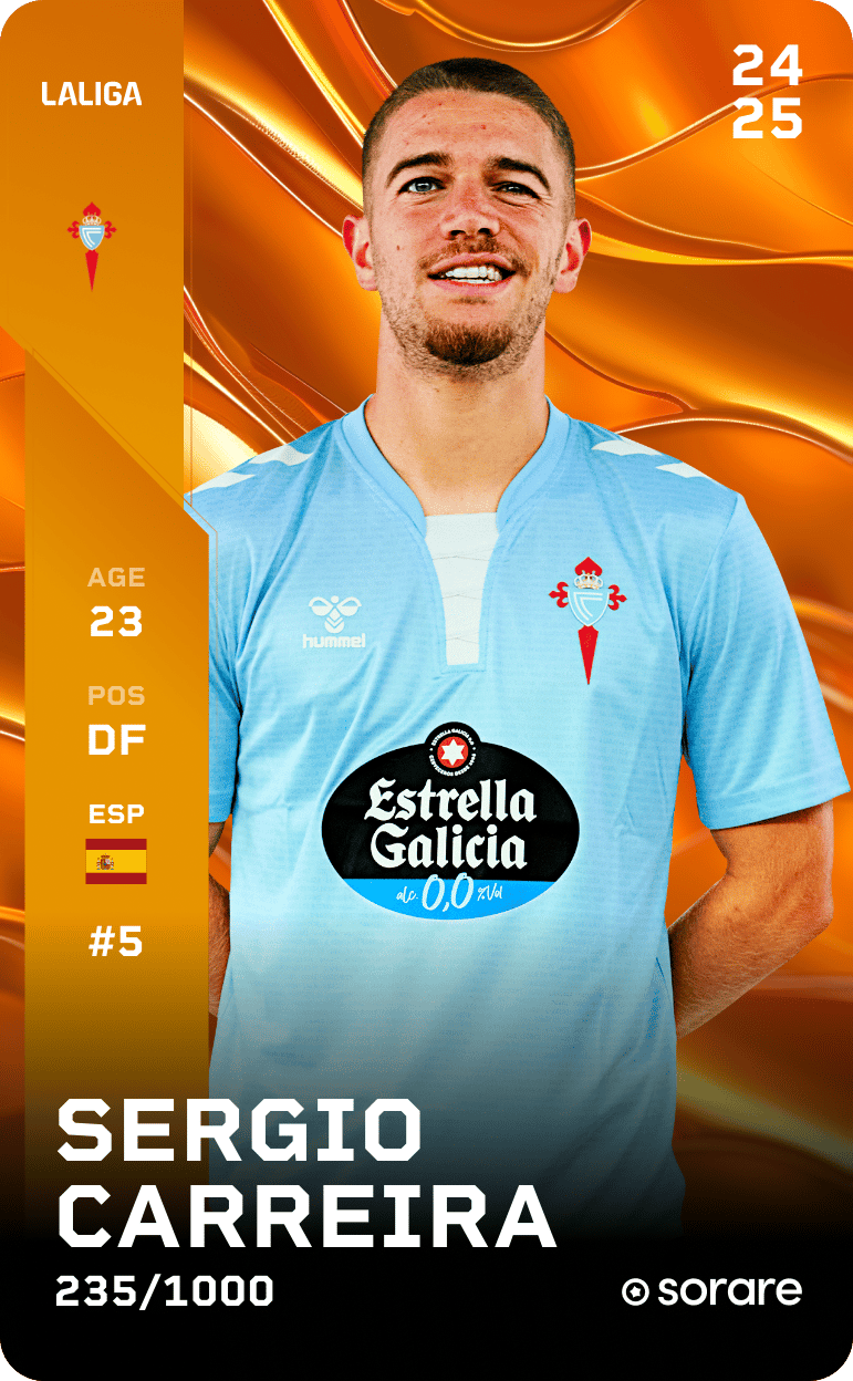 Sergio Carreira 2024-25 • Limited 235/1000