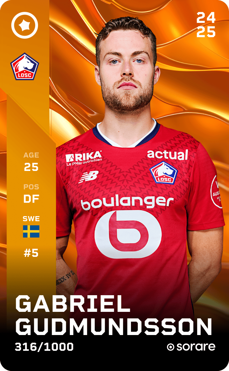 Gabriel Gudmundsson 2024-25 • Limited 316/1000