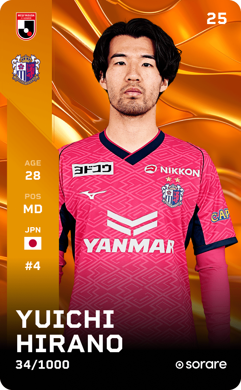 Yuichi Hirano 2025-26 • Limited 34/1000