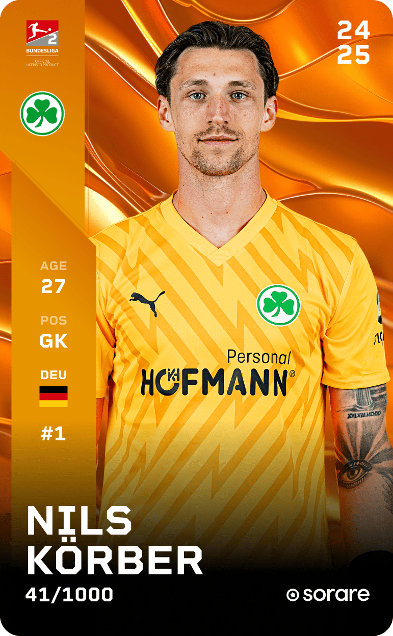 Nils-Jonathan Körber 2024-25 • Limited 41/1000