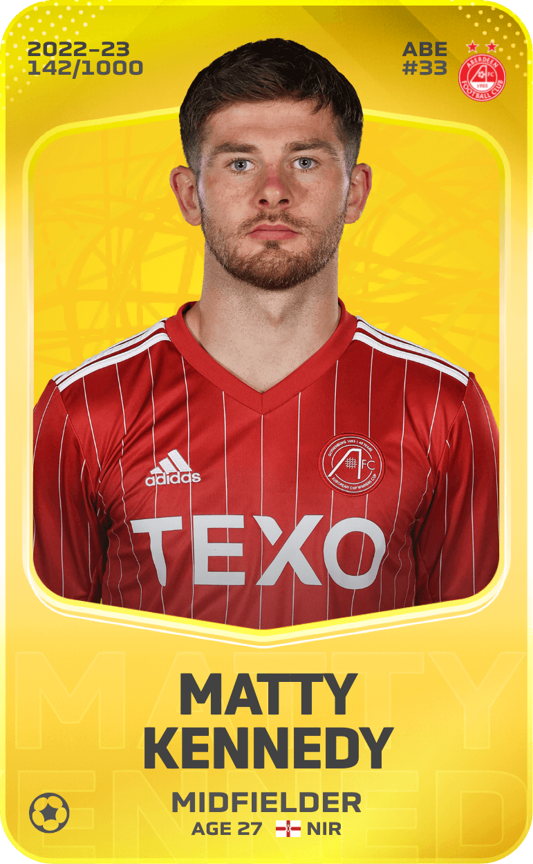Matty Kennedy 2022-23 • Limited 142/1000