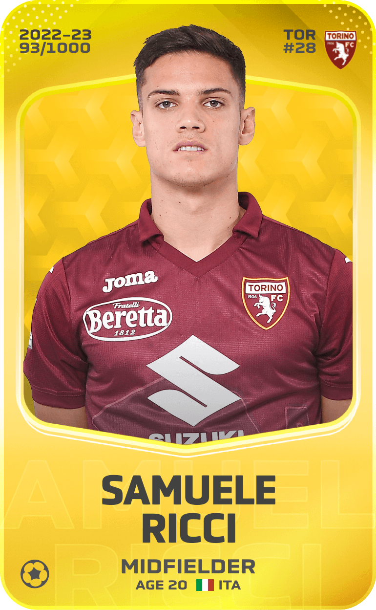 Samuele Ricci 2022-23 • Limited 93/1000