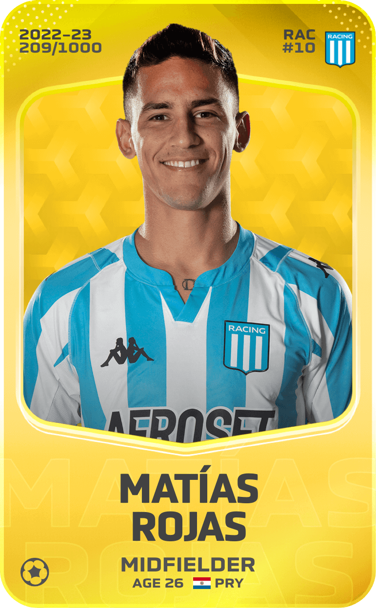 Matías Rojas 2022-23 • Limited 209/1000