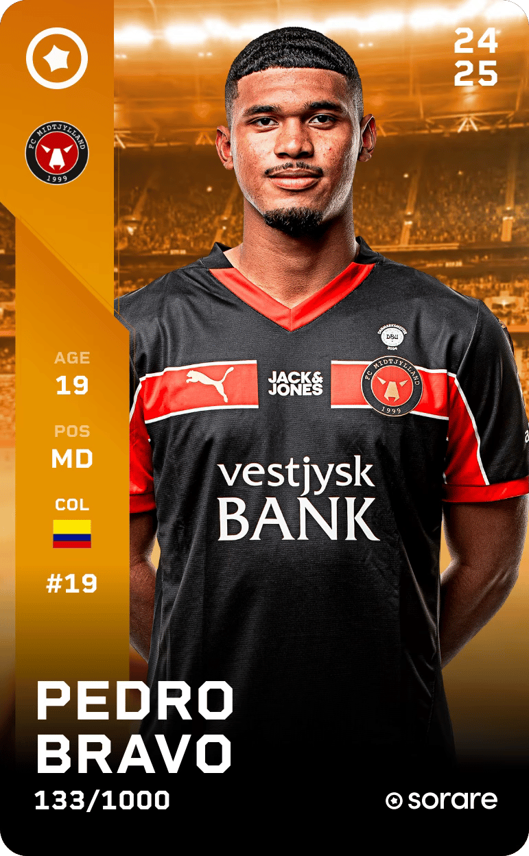 Pedro Bravo 2024-25 • Limited 133/1000