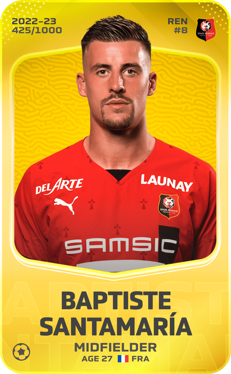Baptiste Santamaría 2022-23 • Limited 425/1000