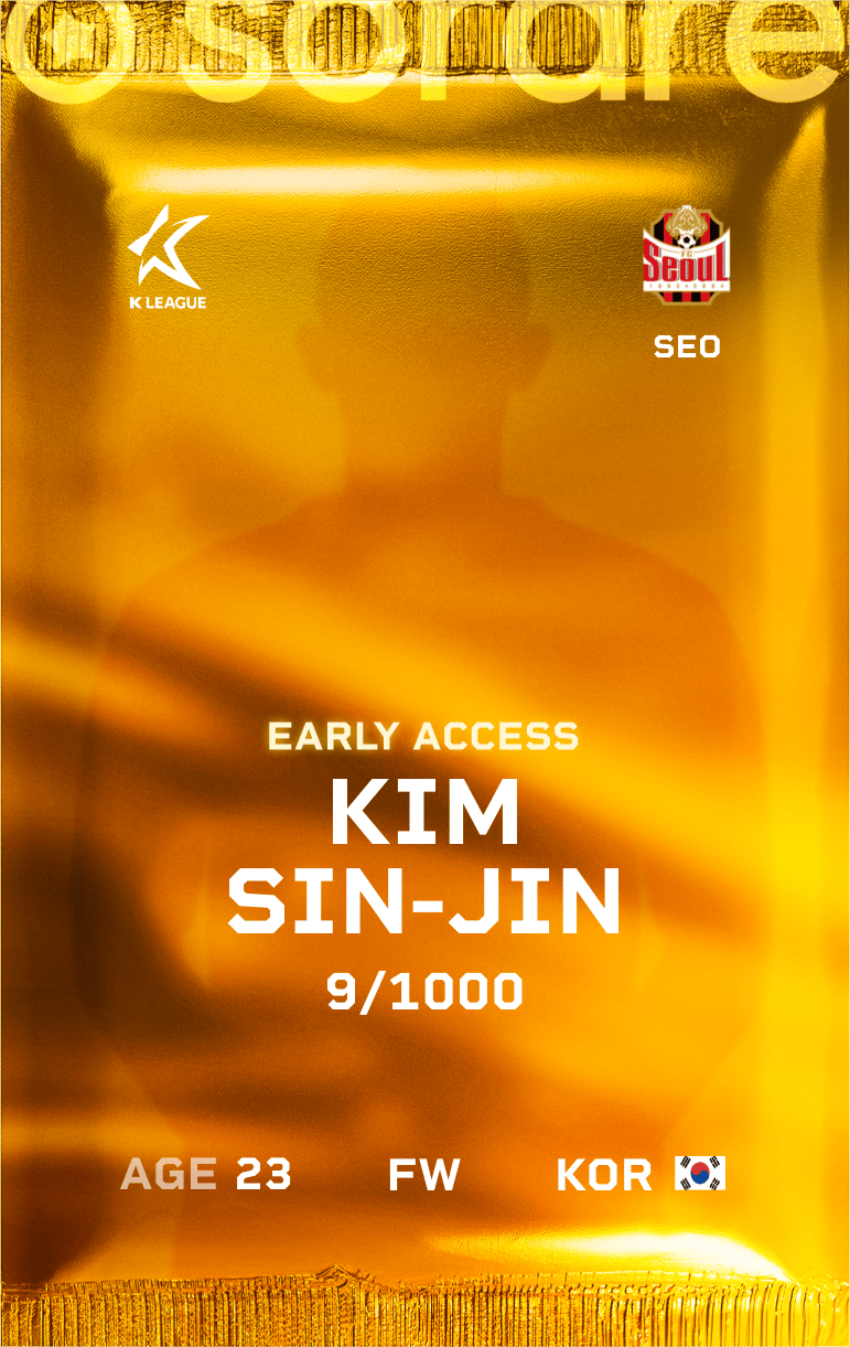 Kim Sin-Jin 2025-26 • Limited 9/1000
