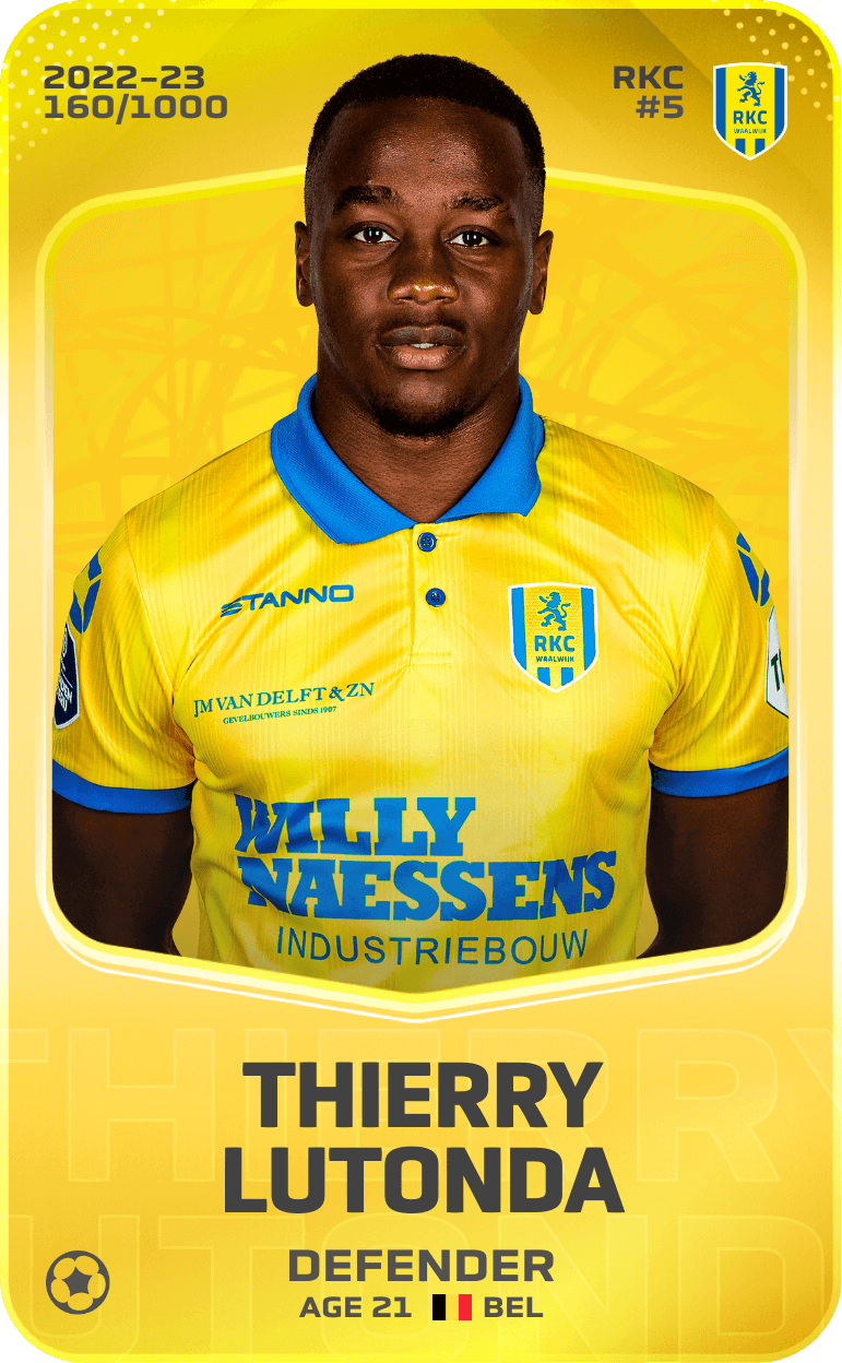 Thierry Lutonda 2022-23 • Limited 160/1000