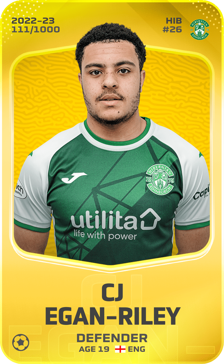 CJ Egan-Riley 2022-23 • Limited 111/1000