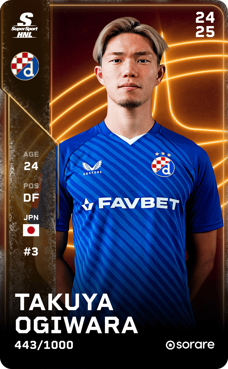 Takuya Ogiwara 2024-25 • Limited 443/1000