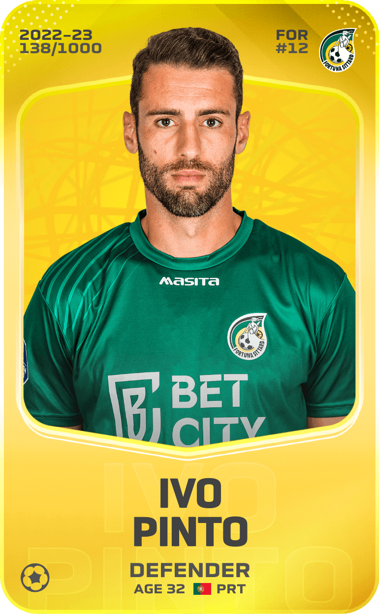 Ivo Pinto 2022-23 • Limited 138/1000