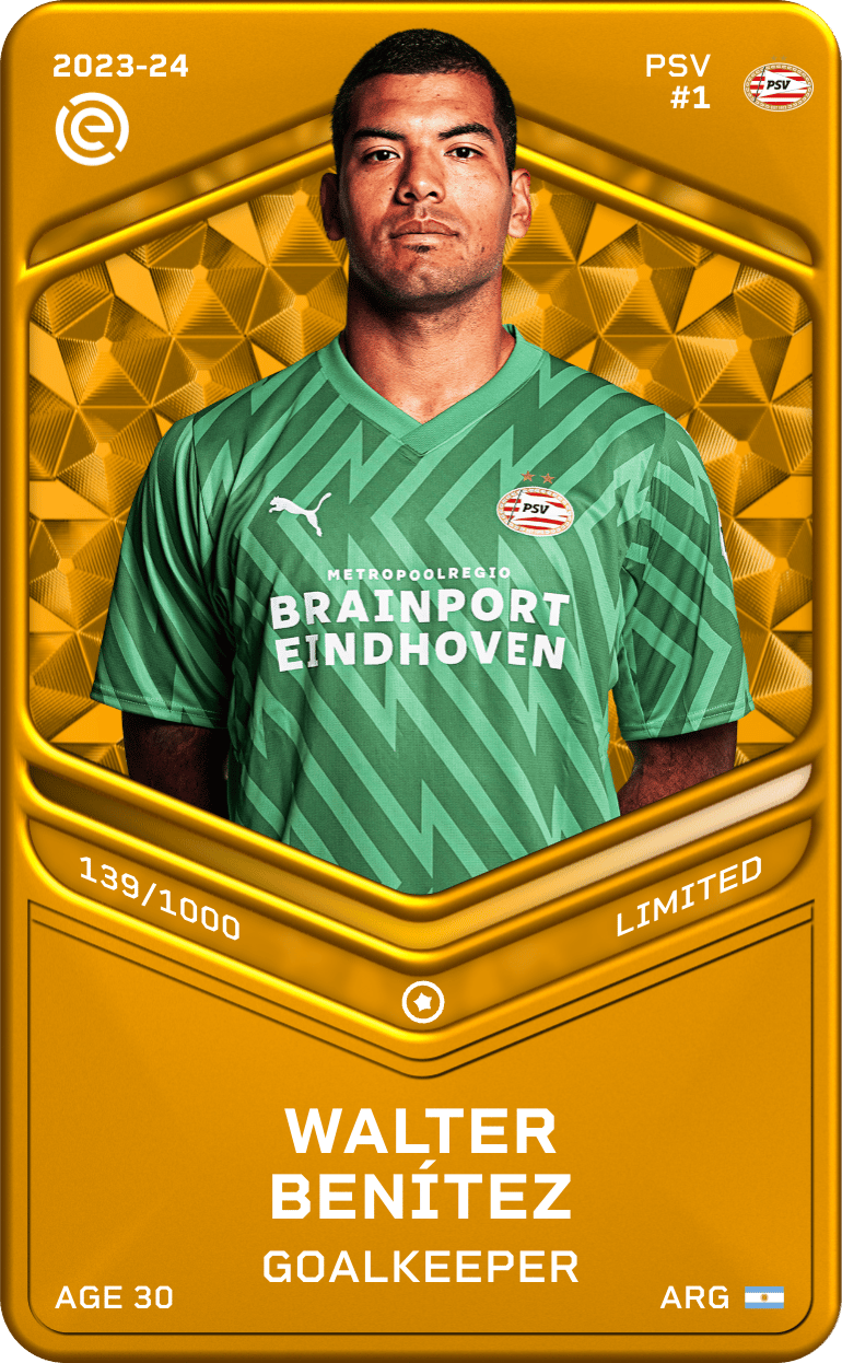 Walter Benítez 2023-24 • Limited 139/1000