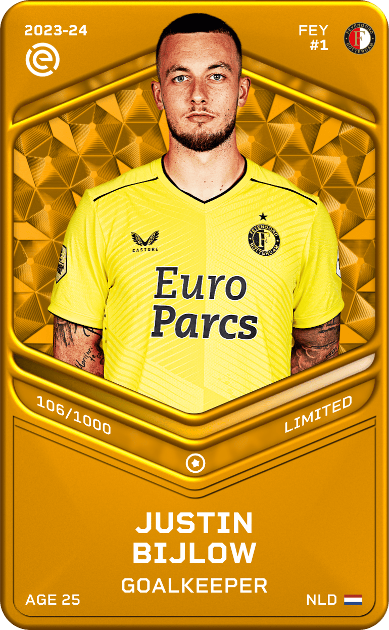 Justin Bijlow 2023-24 • Limited 106/1000
