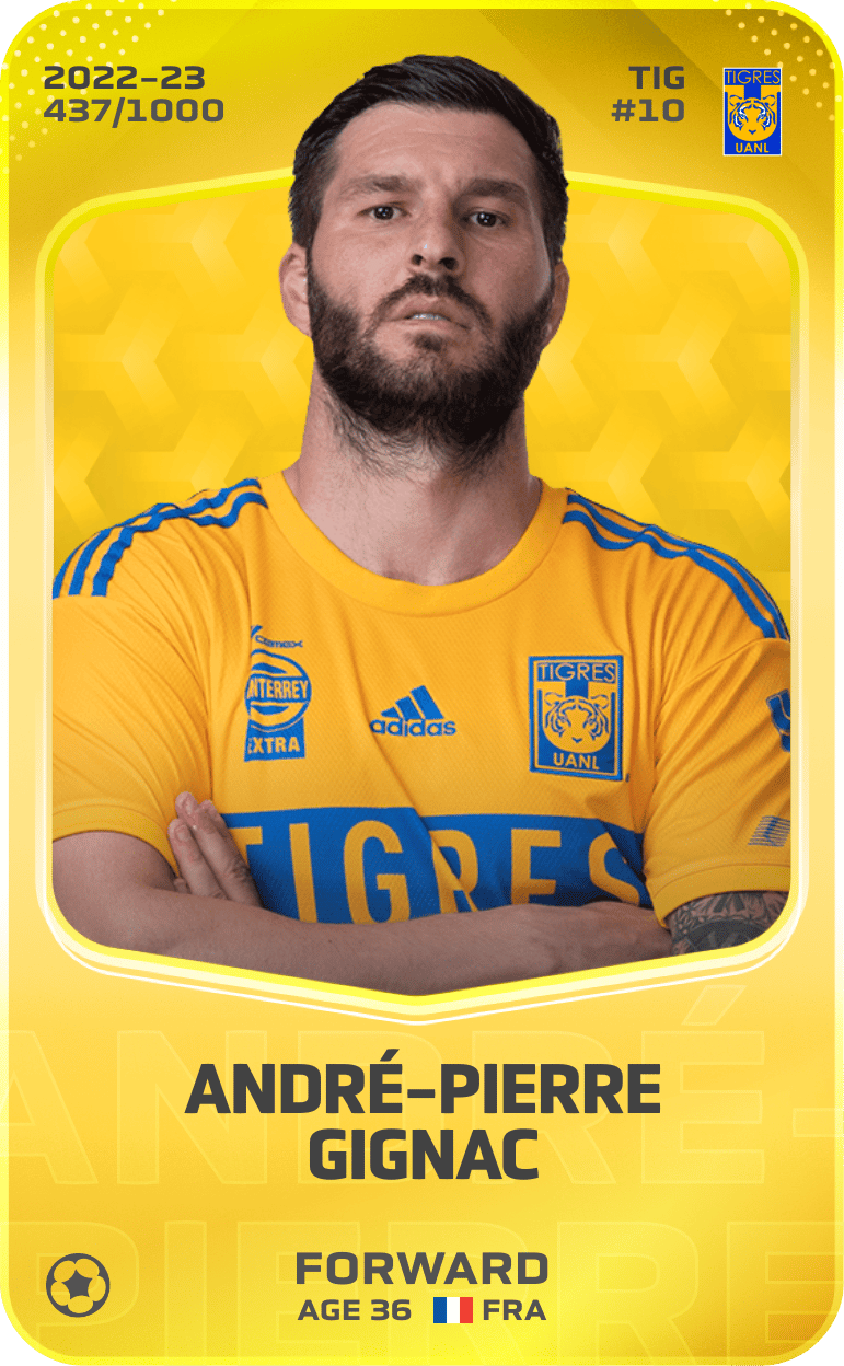 André-Pierre Gignac 2022-23 • Limited 437/1000