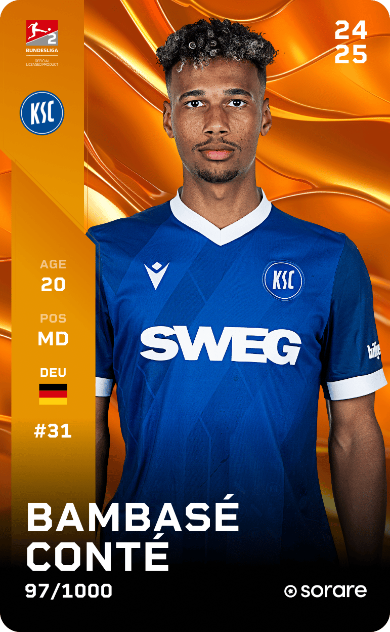 Bambasé Conté 2024-25 • Limited 97/1000