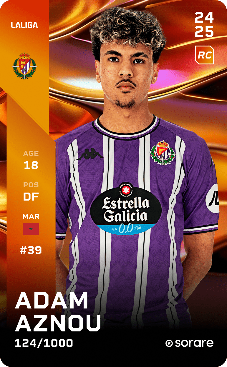 Adam Aznou 2024-25 • Limited 124/1000