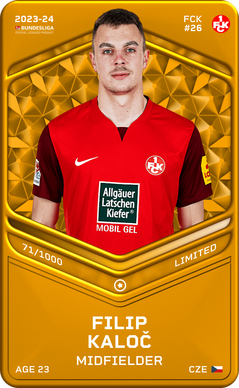 Filip Kaloč 2023-24 • Limited 71/1000