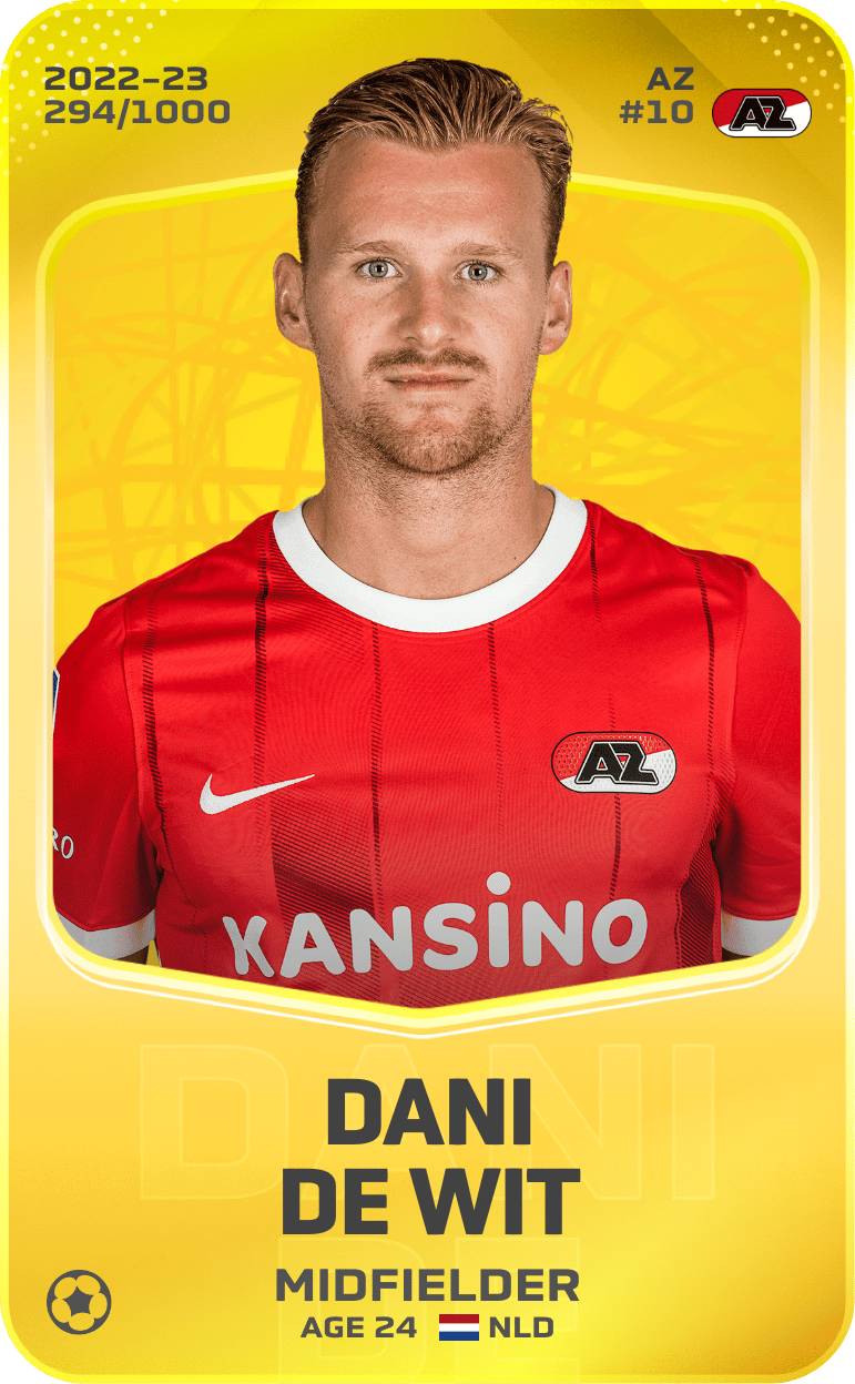 Dani de Wit 2022-23 • Limited 294/1000