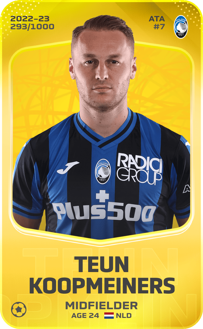 Teun Koopmeiners 2022-23 • Limited 293/1000