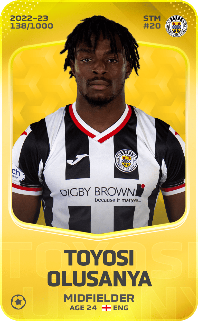 Toyosi Olusanya 2022-23 • Limited 138/1000