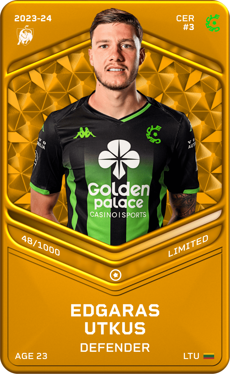 Edgaras Utkus 2023-24 • Limited 48/1000