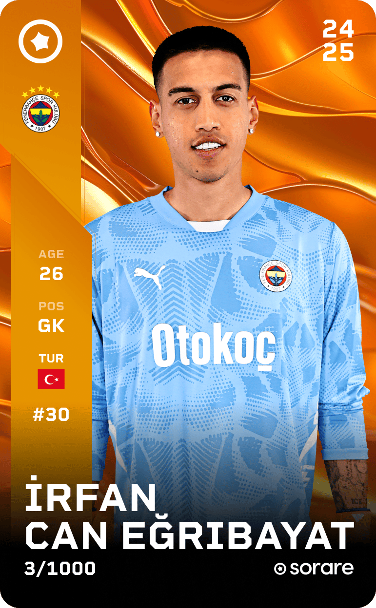 İrfan Can Eğribayat 2024-25 • Limited 3/1000