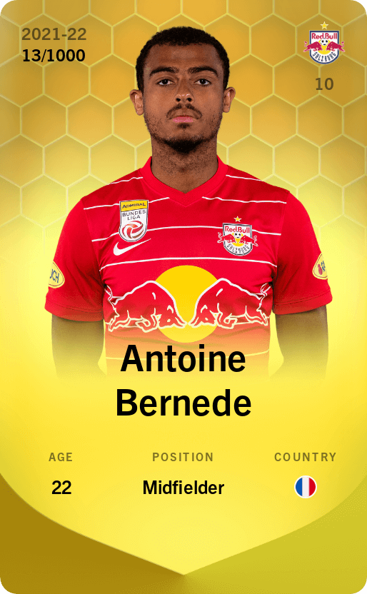 Antoine Bernede 2021-22 • Limited 13/1000