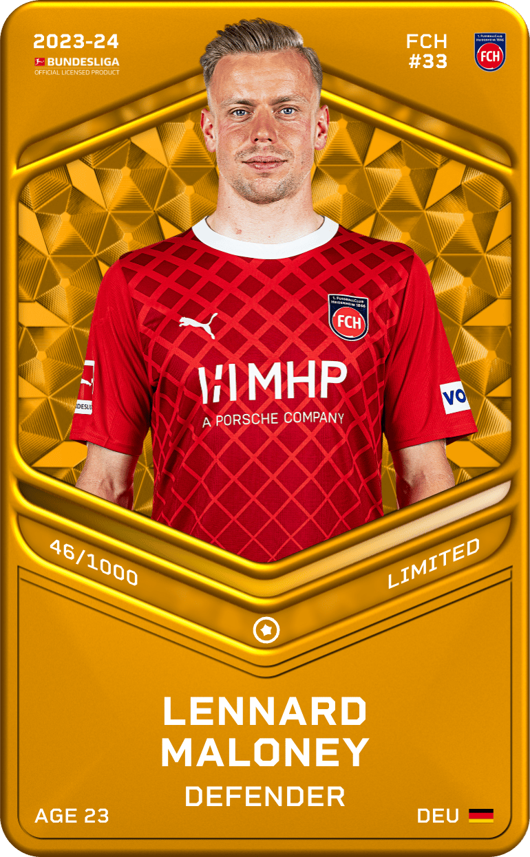 Lennard Maloney 2023-24 • Limited 46/1000