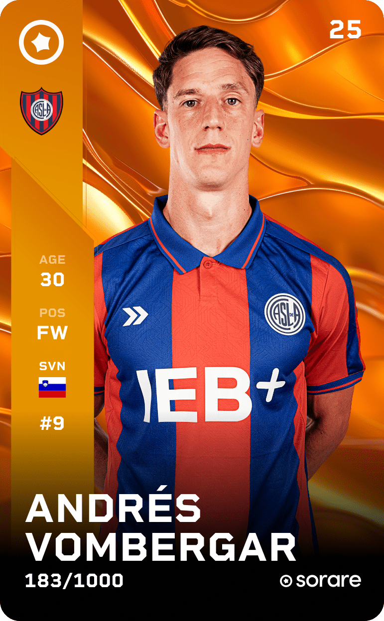 Andrés Vombergar 2025-26 • Limited 183/1000