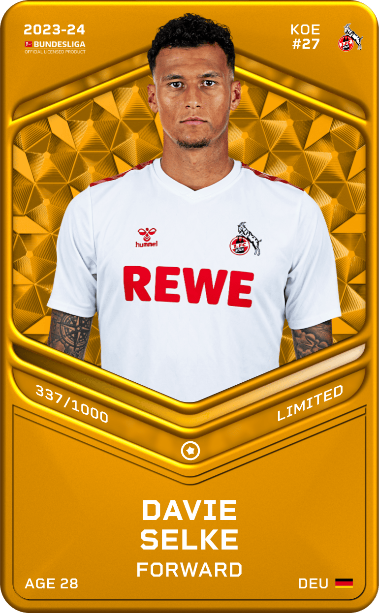 Davie Selke 2023-24 • Limited 337/1000