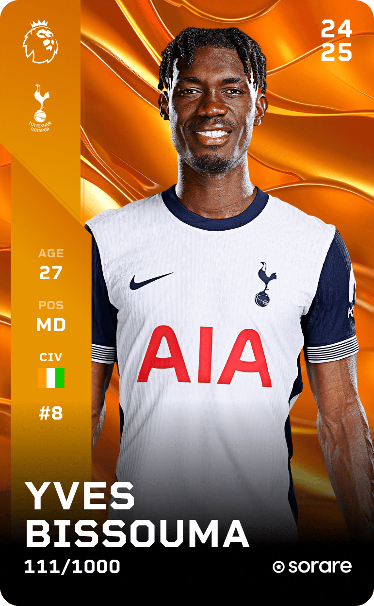 Yves Bissouma 2024-25 • Limited 111/1000