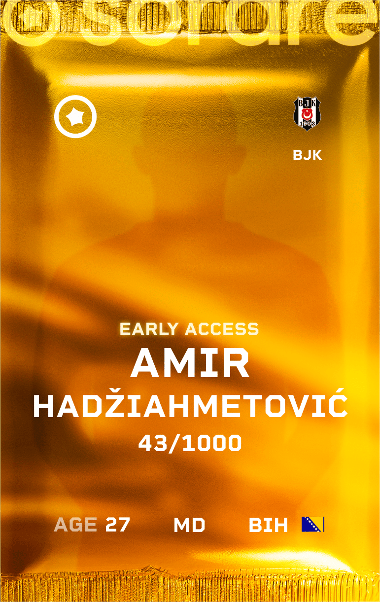 Amir Hadžiahmetović 2024-25 • Limited 43/1000