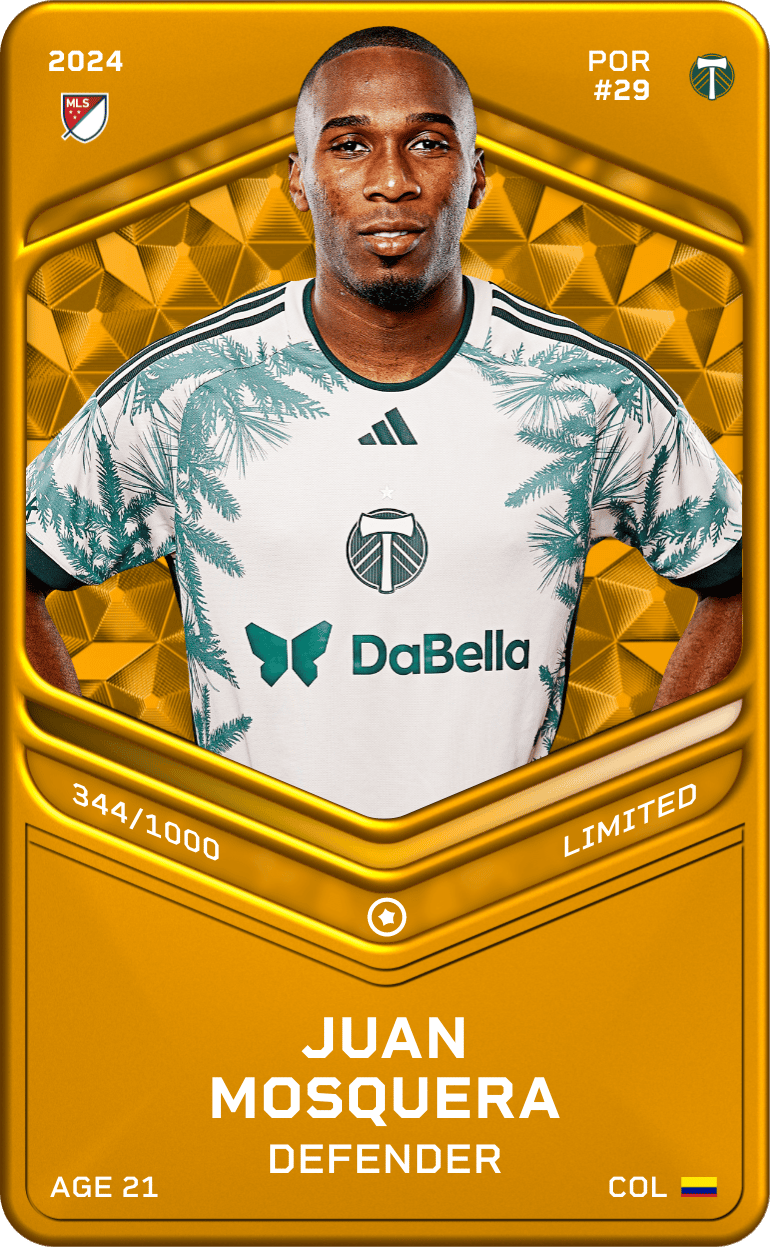 Juan Mosquera 2024-25 • Limited 344/1000