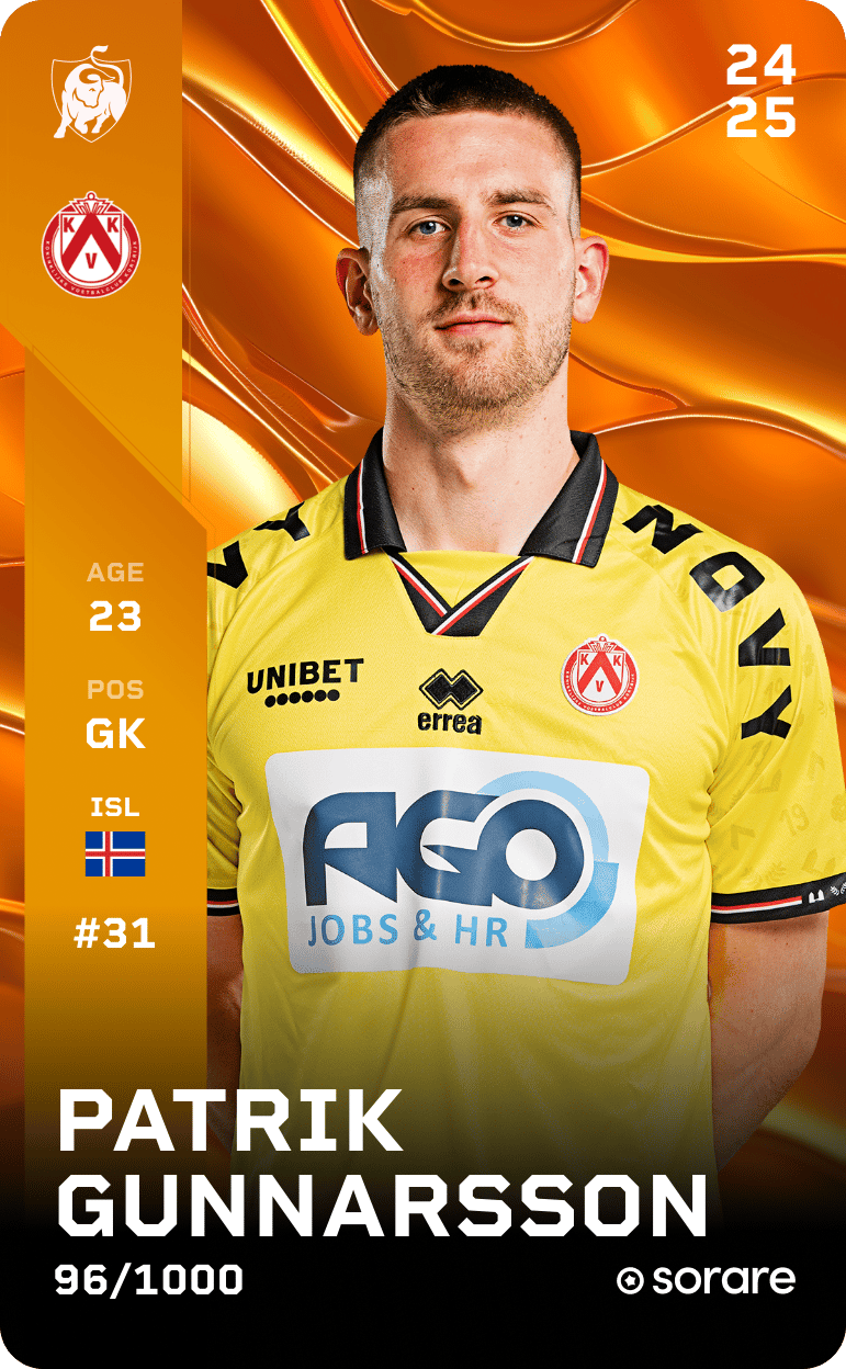 Patrik Gunnarsson 2024-25 • Limited 96/1000
