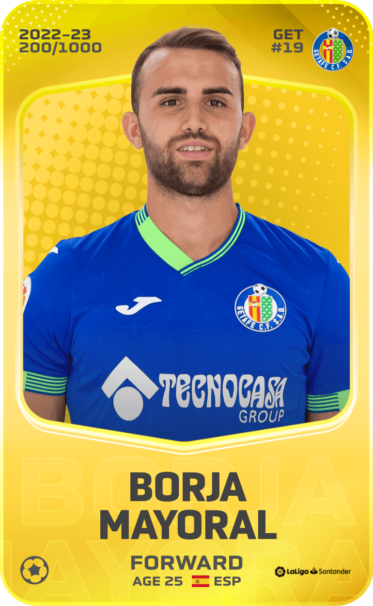 Borja Mayoral 2022-23 • Limited 200/1000
