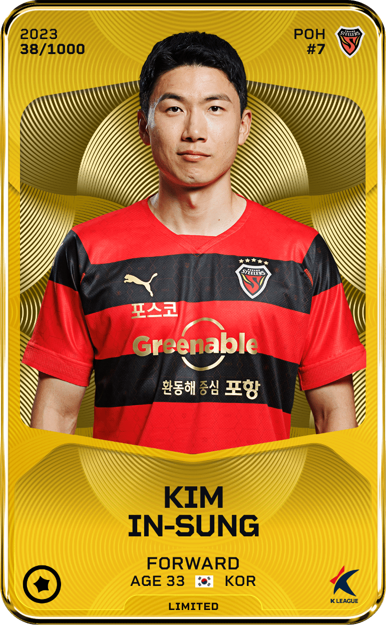 Kim In-Sung 2023-24 • Limited 38/1000
