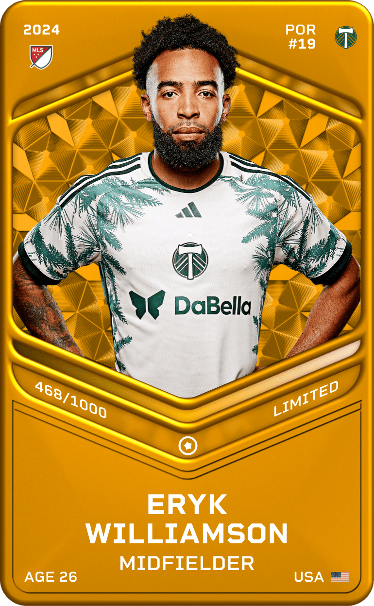 Eryk Williamson 2024-25 • Limited 468/1000