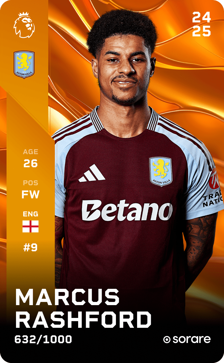 Marcus Rashford 2024-25 • Limited 632/1000