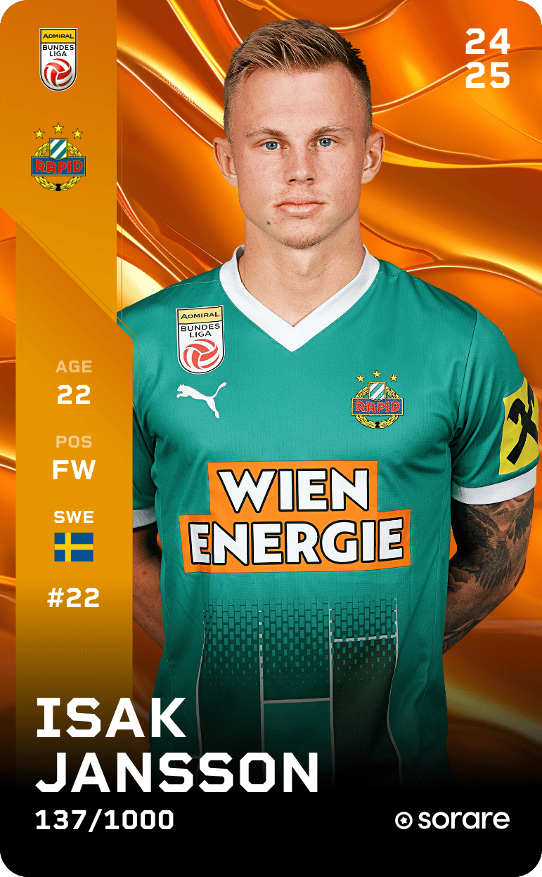 Isak Jansson 2024-25 • Limited 137/1000