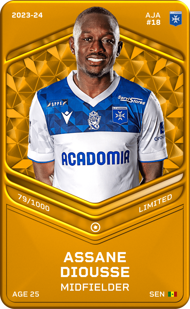 Assane Diousse 2023-24 • Limited 79/1000