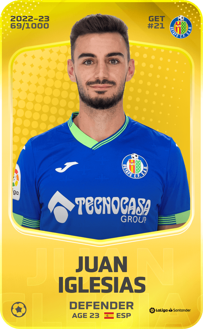 Juan Iglesias 2022-23 • Limited 69/1000