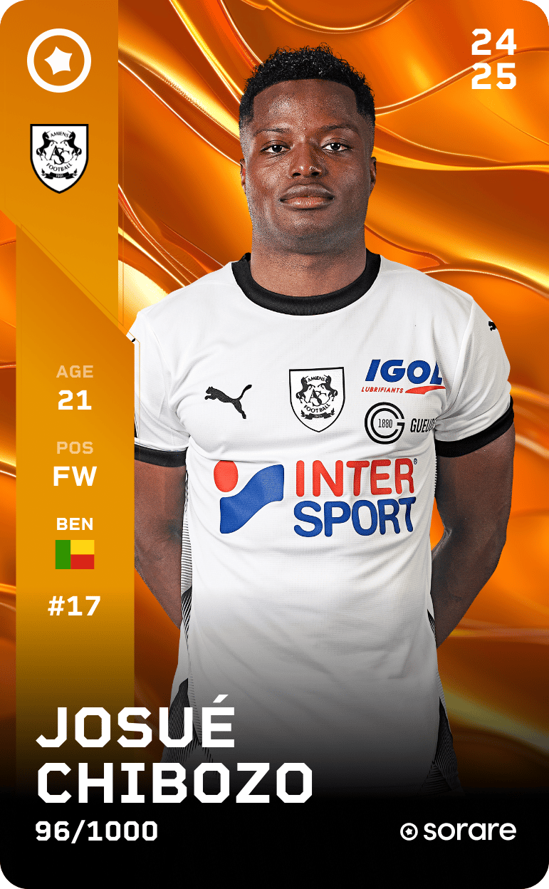 Josué Chibozo 2024-25 • Limited 96/1000