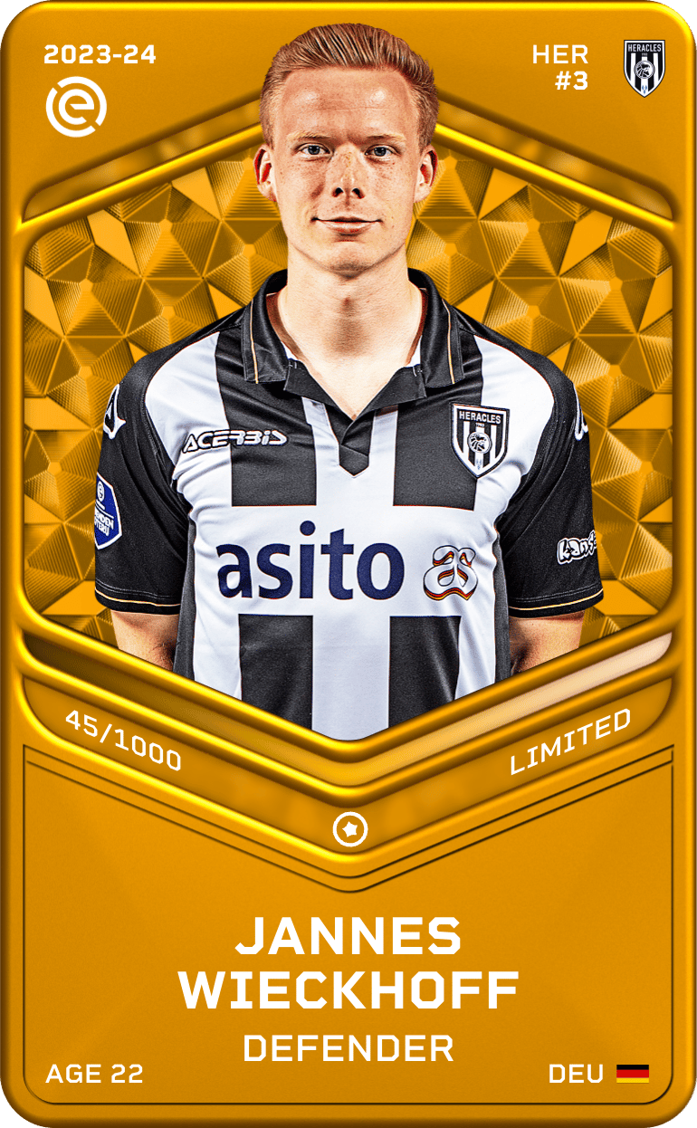 Jannes Wieckhoff 2023-24 • Limited 45/1000