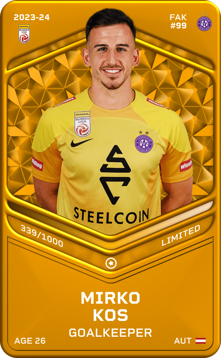 Mirko Kos 2023-24 • Limited 339/1000