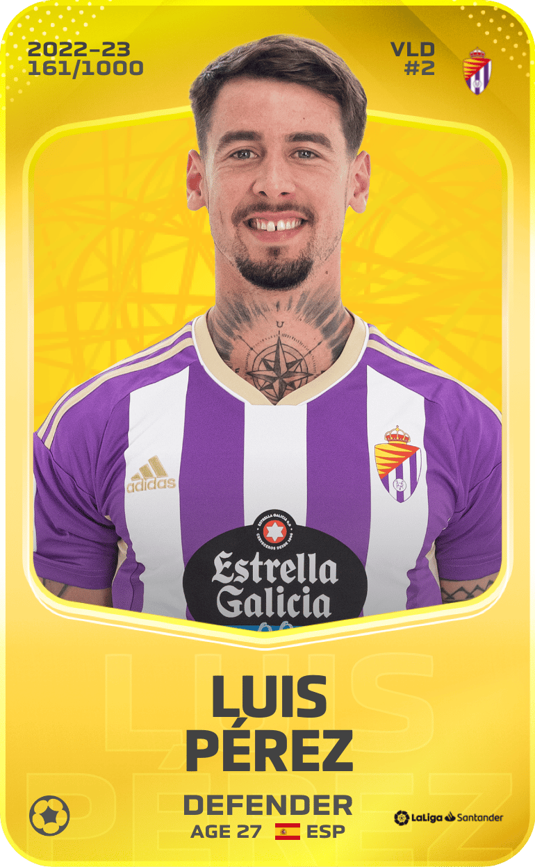 Luis Pérez 2022-23 • Limited 161/1000