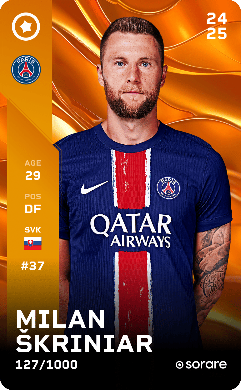 Milan Škriniar 2024-25 • Limited 127/1000